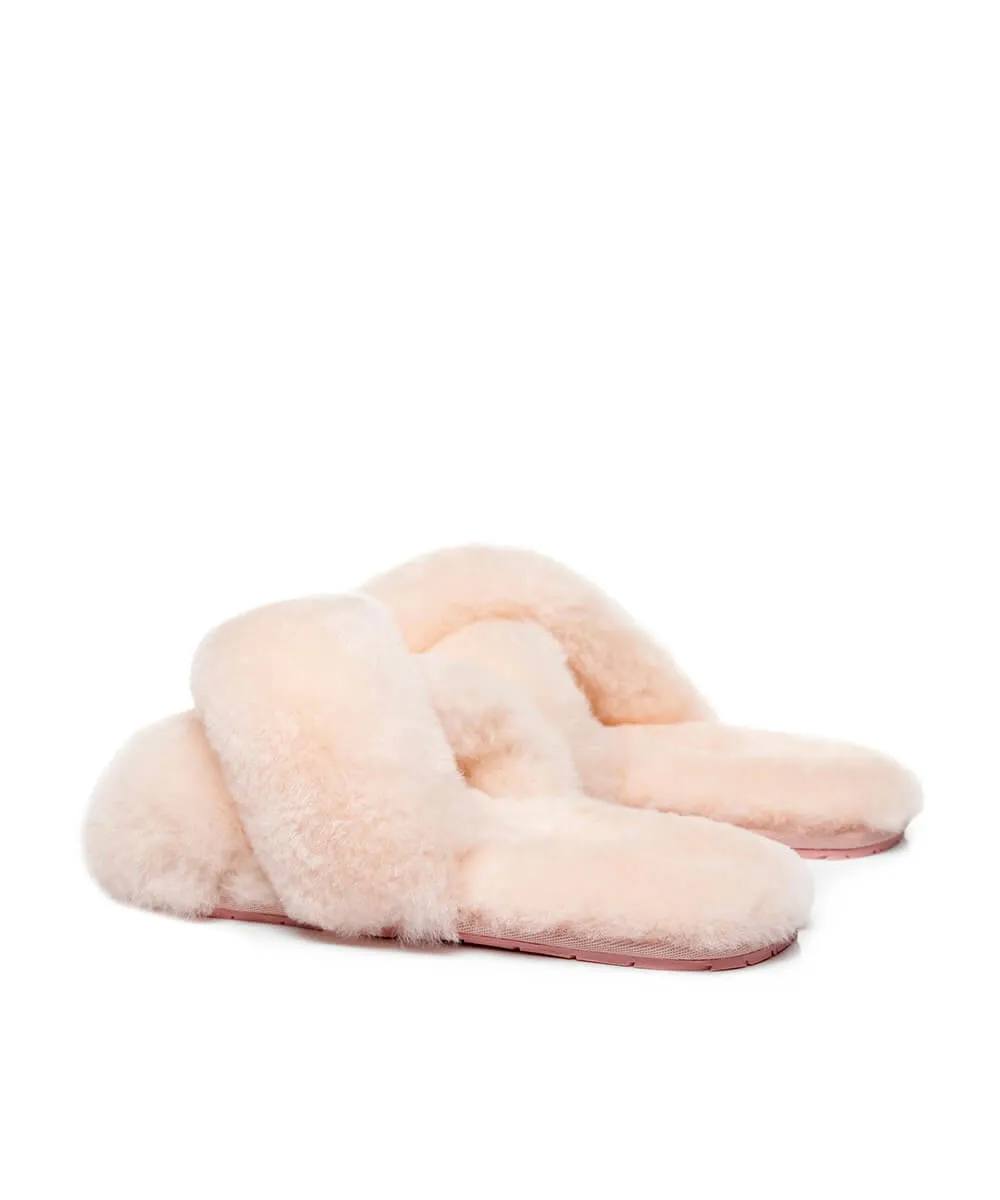 Chaussons Croisés Premium UGG pour Femme - Chaussures UGG