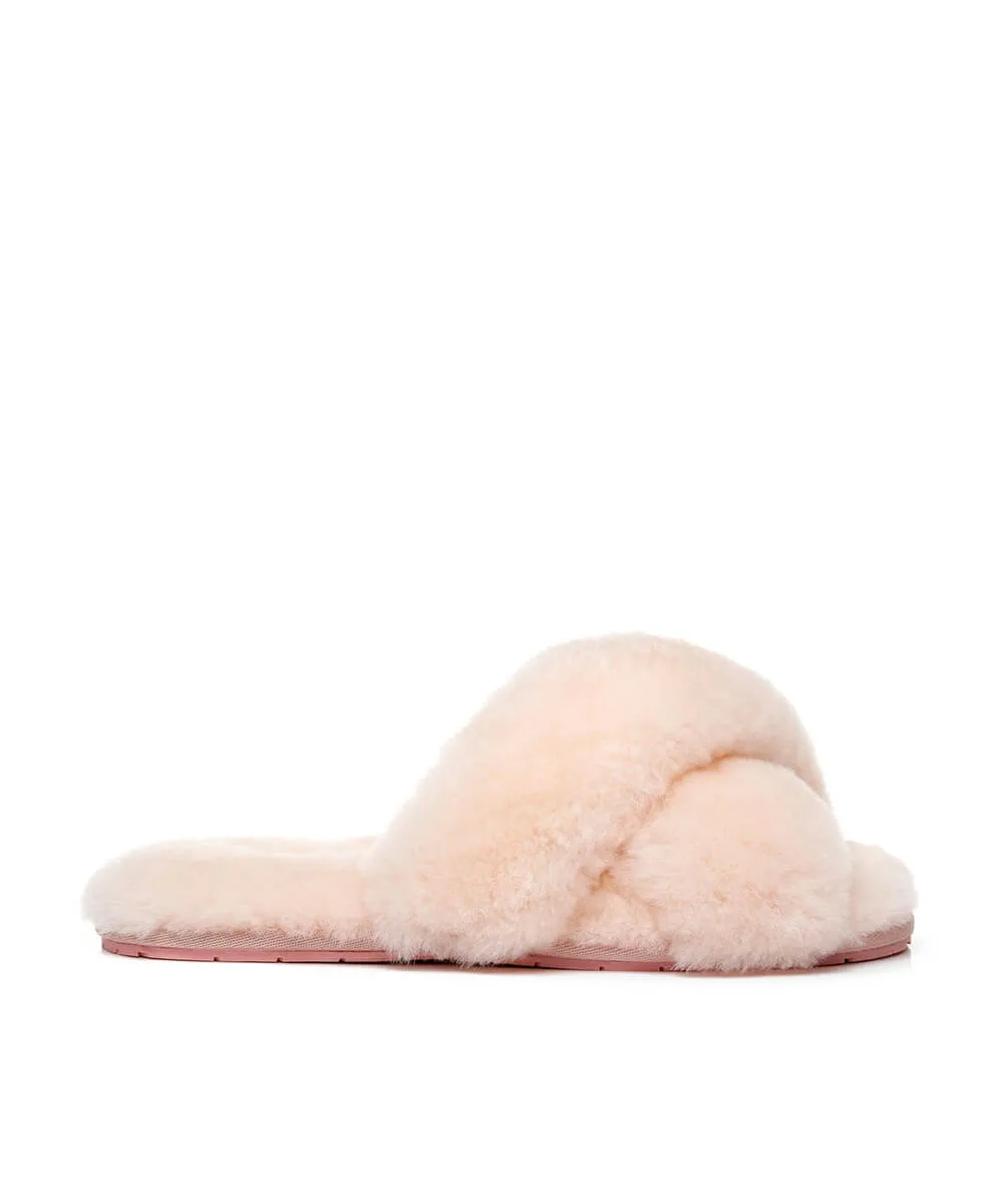 Chaussons Croisés Premium UGG pour Femme - Chaussures UGG