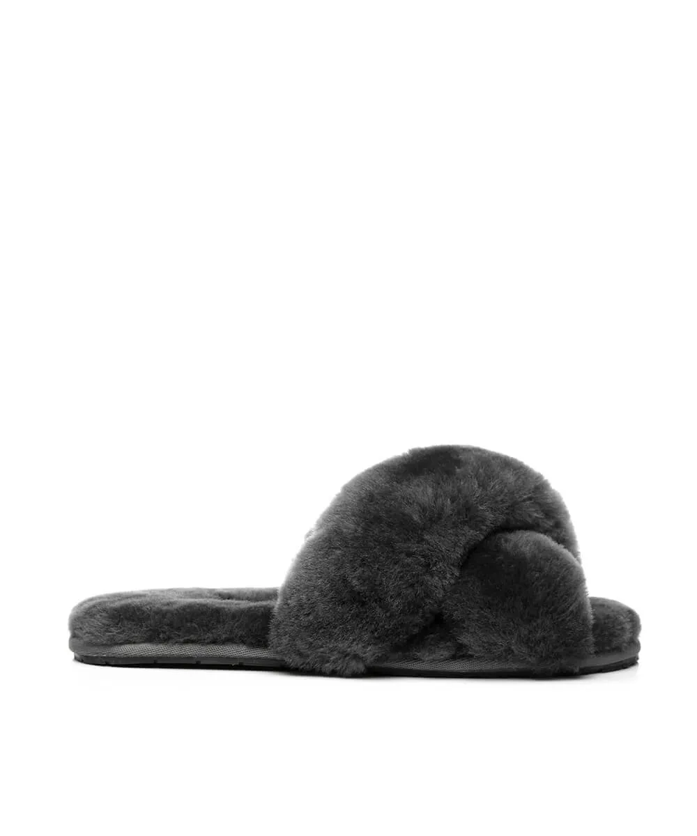 Chaussons Croisés Premium UGG pour Femme - Chaussures UGG