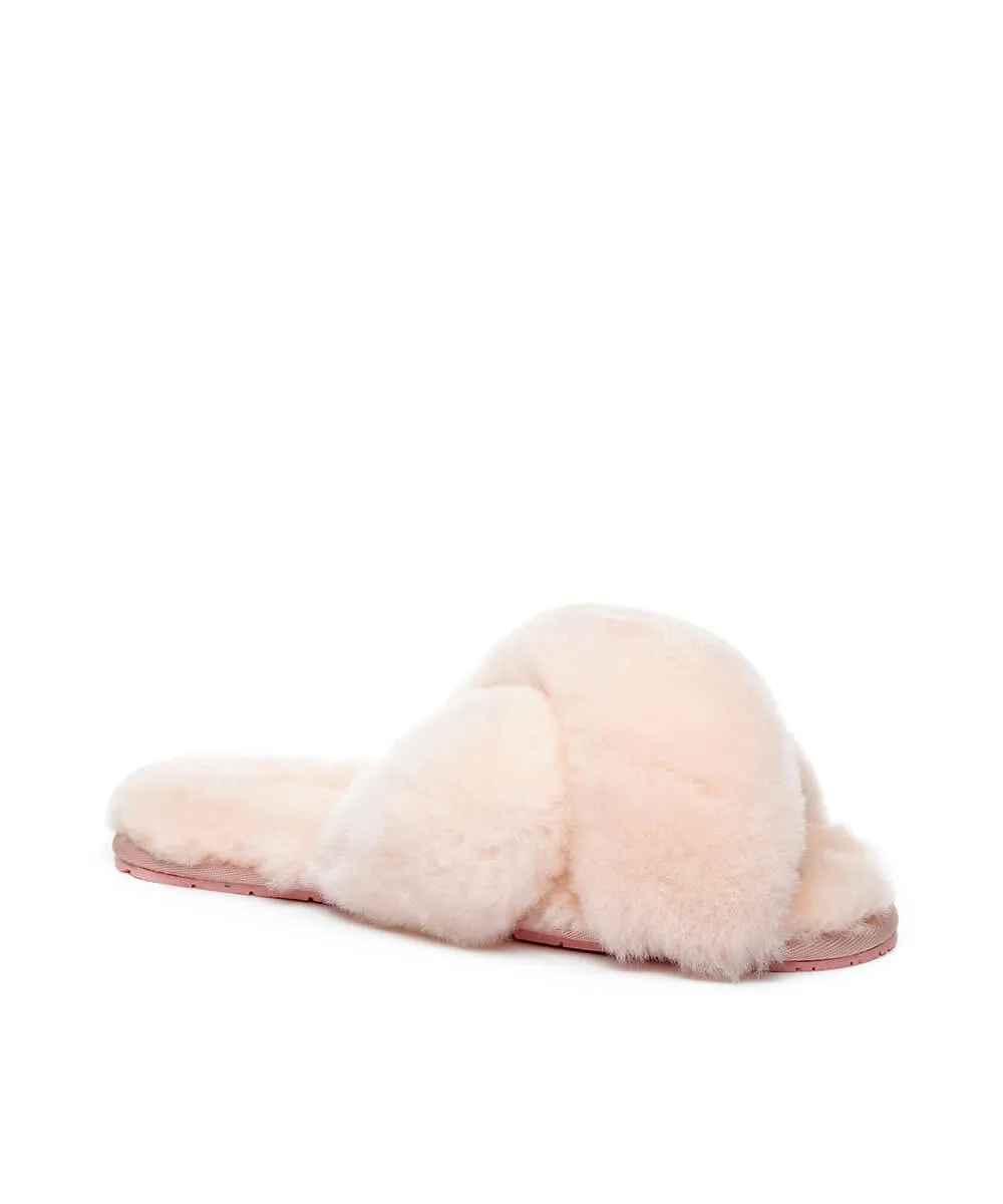 Chaussons Croisés Premium UGG pour Femme - Chaussures UGG