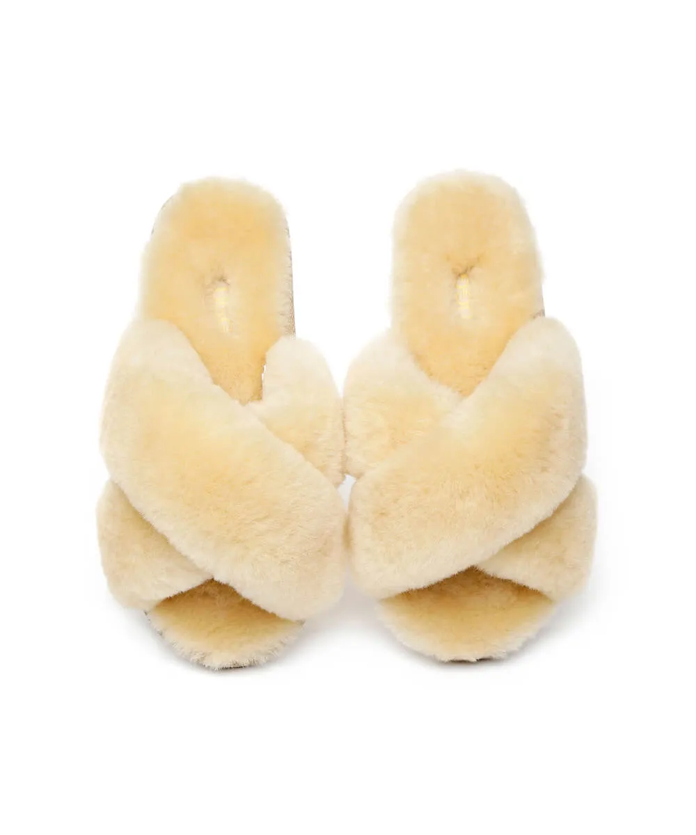 Chaussons Croisés Premium UGG pour Femme - Chaussures UGG