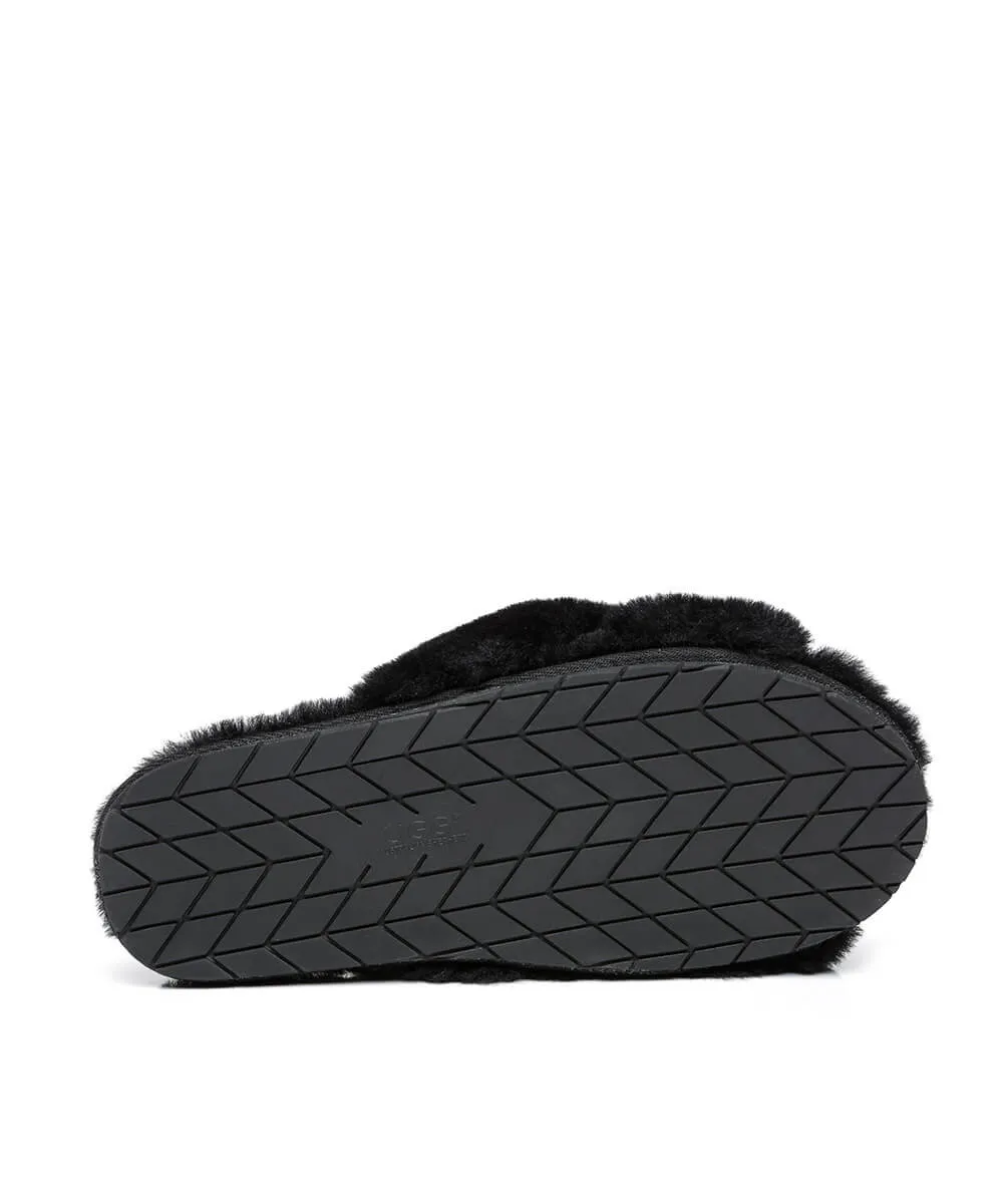 Chaussons Croisés Premium UGG pour Femme - Chaussures UGG