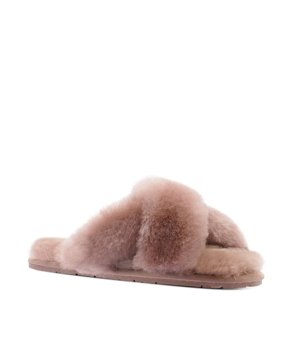 Chaussons Croisés Premium UGG pour Femme - Chaussures UGG