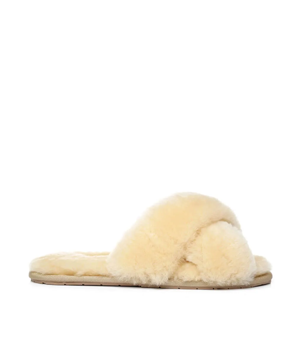 Chaussons Croisés Premium UGG pour Femme - Chaussures UGG