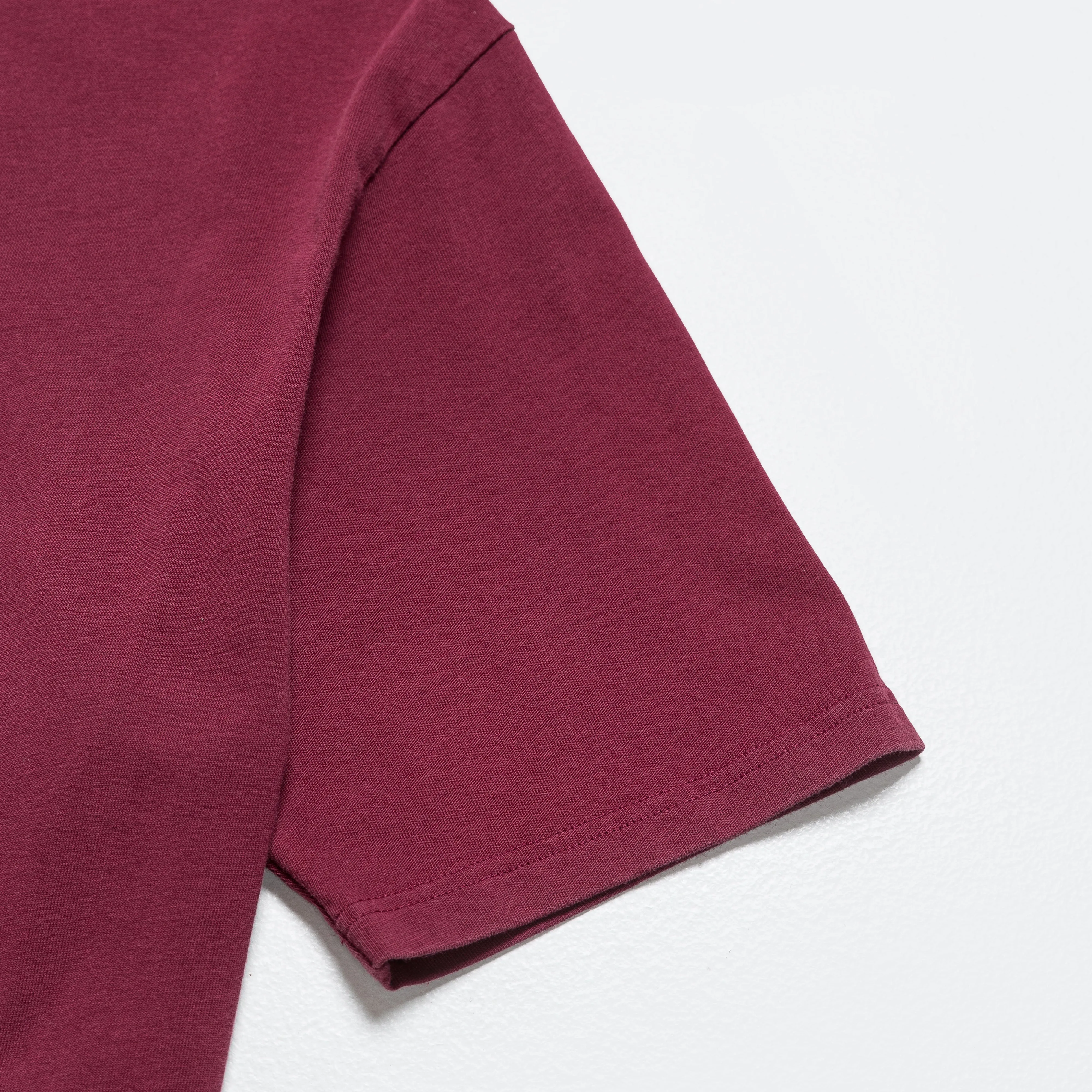 T-shirt Wordmark - Rouge Cerise/Voile