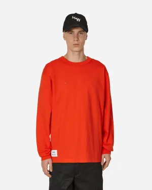 WTAPS Academy T-shirt manches longues Orange