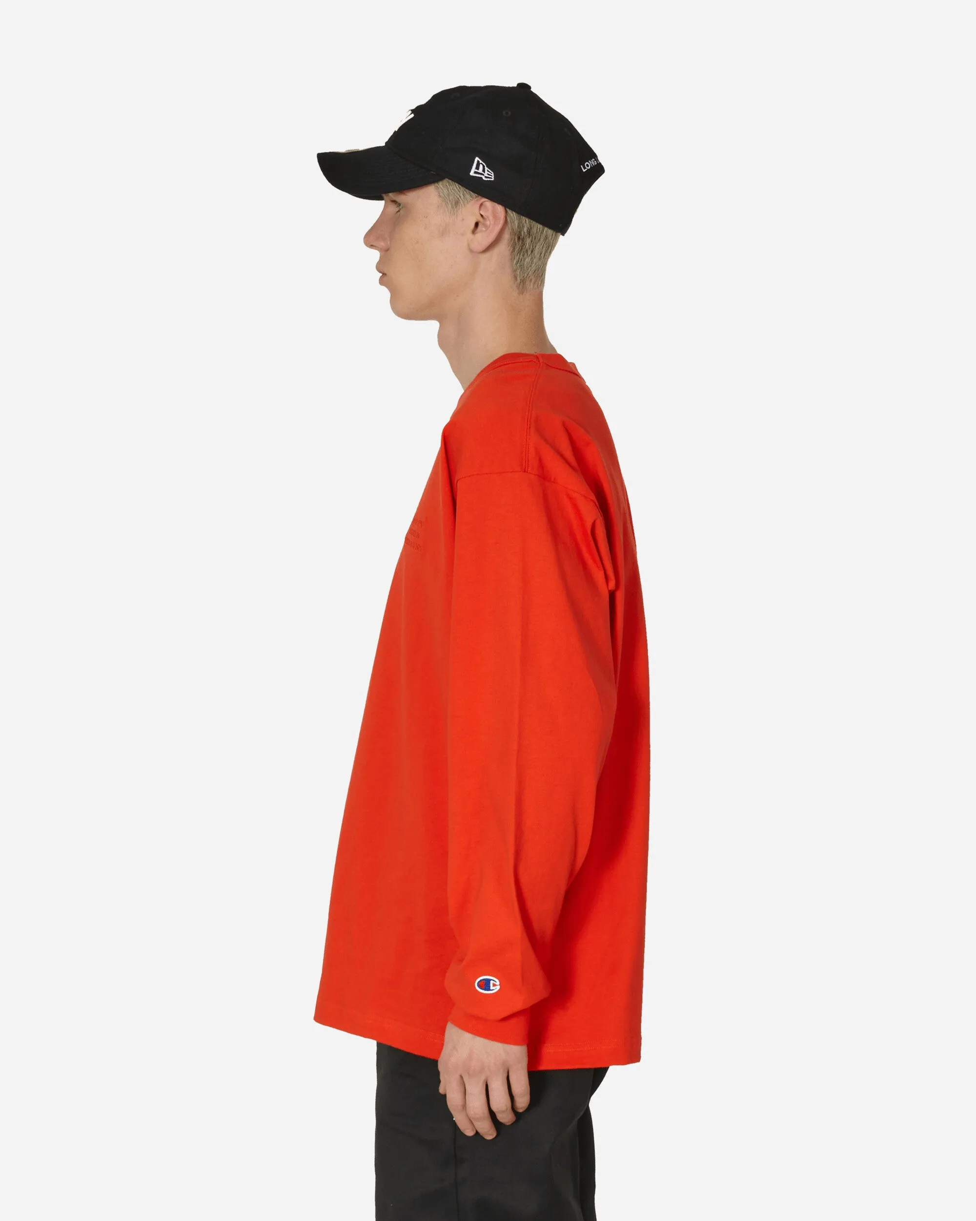 WTAPS Academy T-shirt manches longues Orange