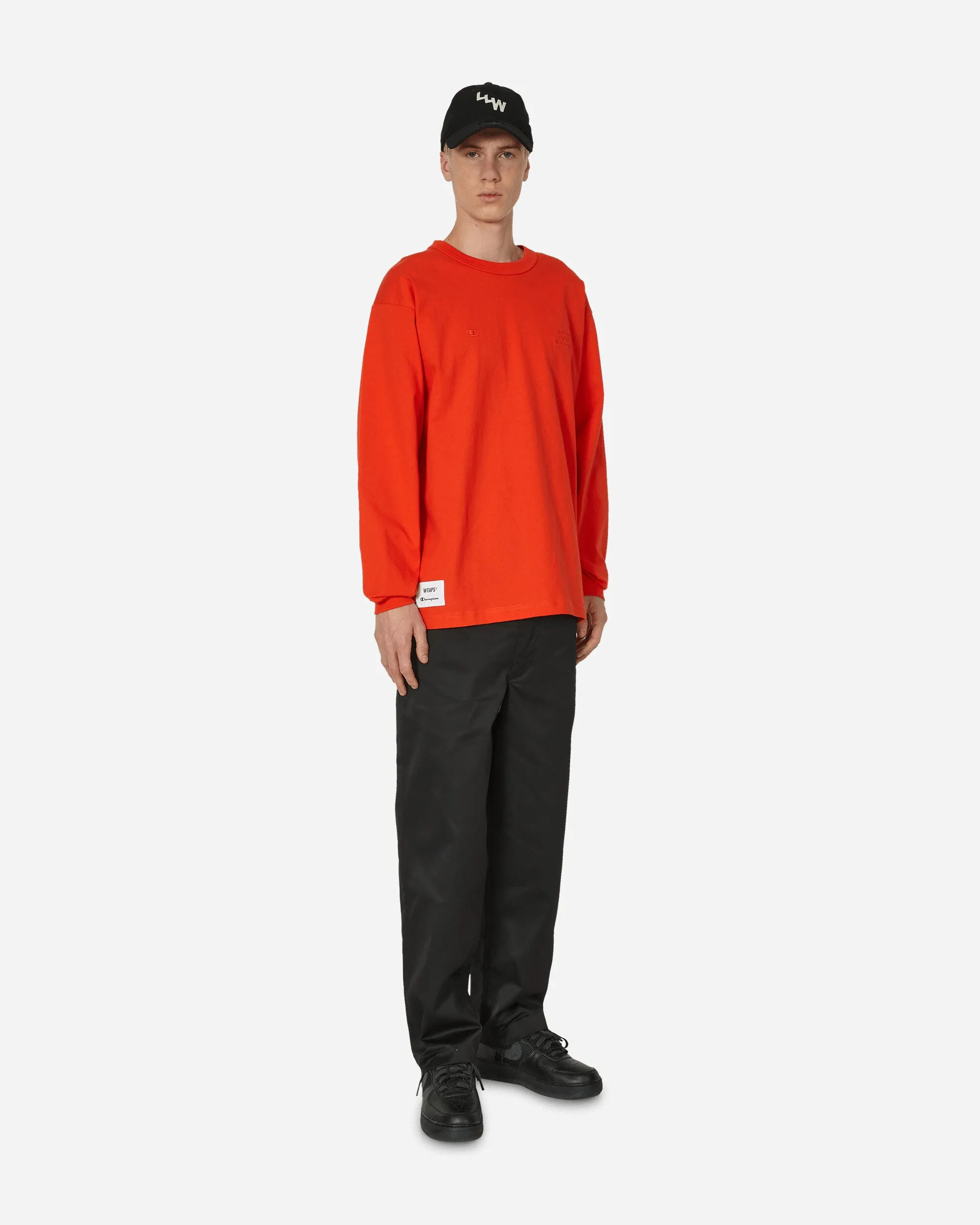 WTAPS Academy T-shirt manches longues Orange