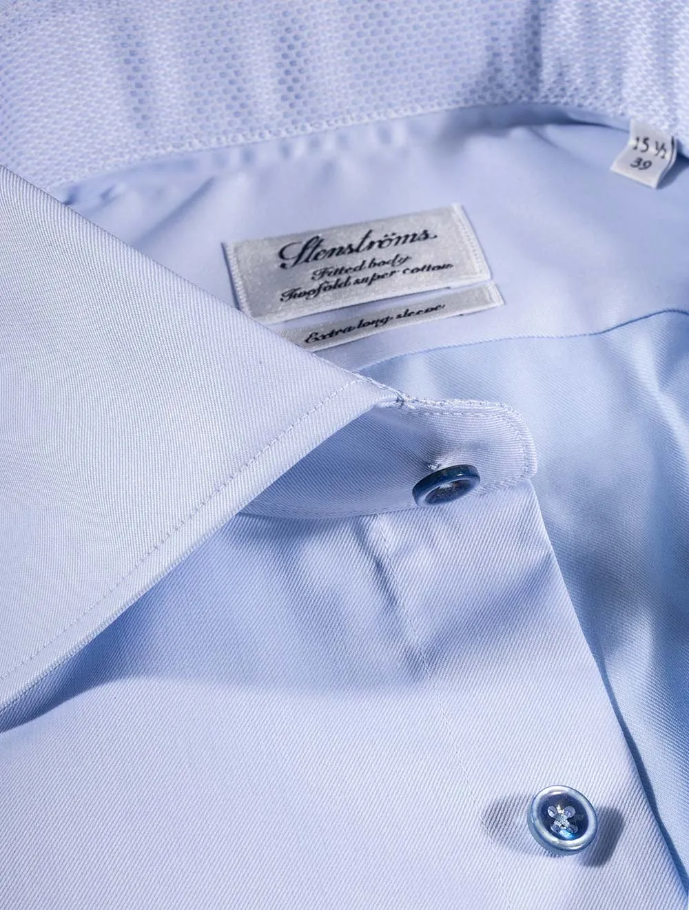 Chemise à manches XL Bleue