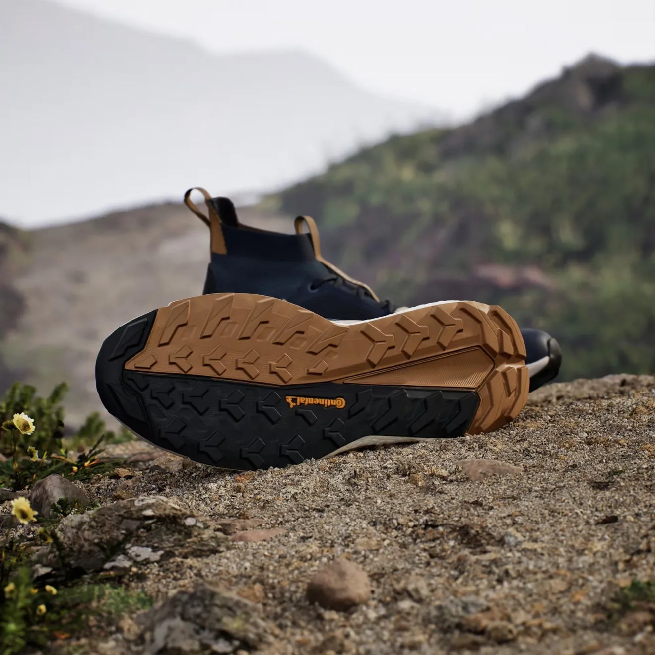 Adidas Terrex Free Hiker 2.0 Chaussure de Randonnée Encre Légendaire / Acier Merveilleux