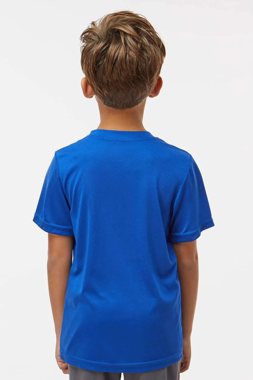 Augusta Sportswear T-shirt à manches courtes et col rond pour jeunes, évacuant l'humidité Nexgen - Bleu royal