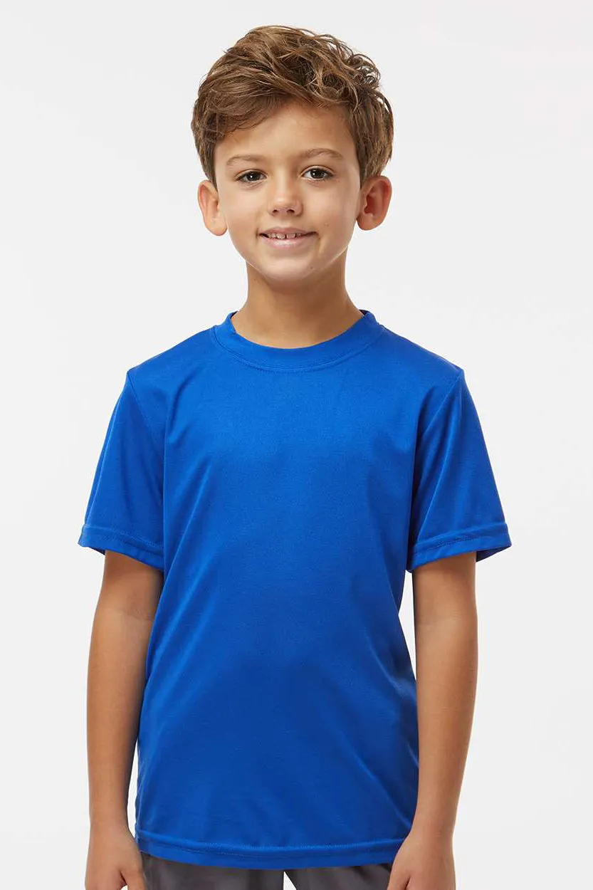 Augusta Sportswear T-shirt à manches courtes et col rond pour jeunes, évacuant l'humidité Nexgen - Bleu royal