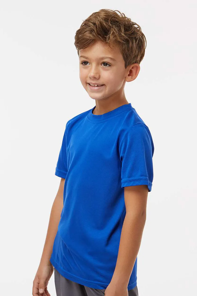 Augusta Sportswear T-shirt à manches courtes et col rond pour jeunes, évacuant l'humidité Nexgen - Bleu royal