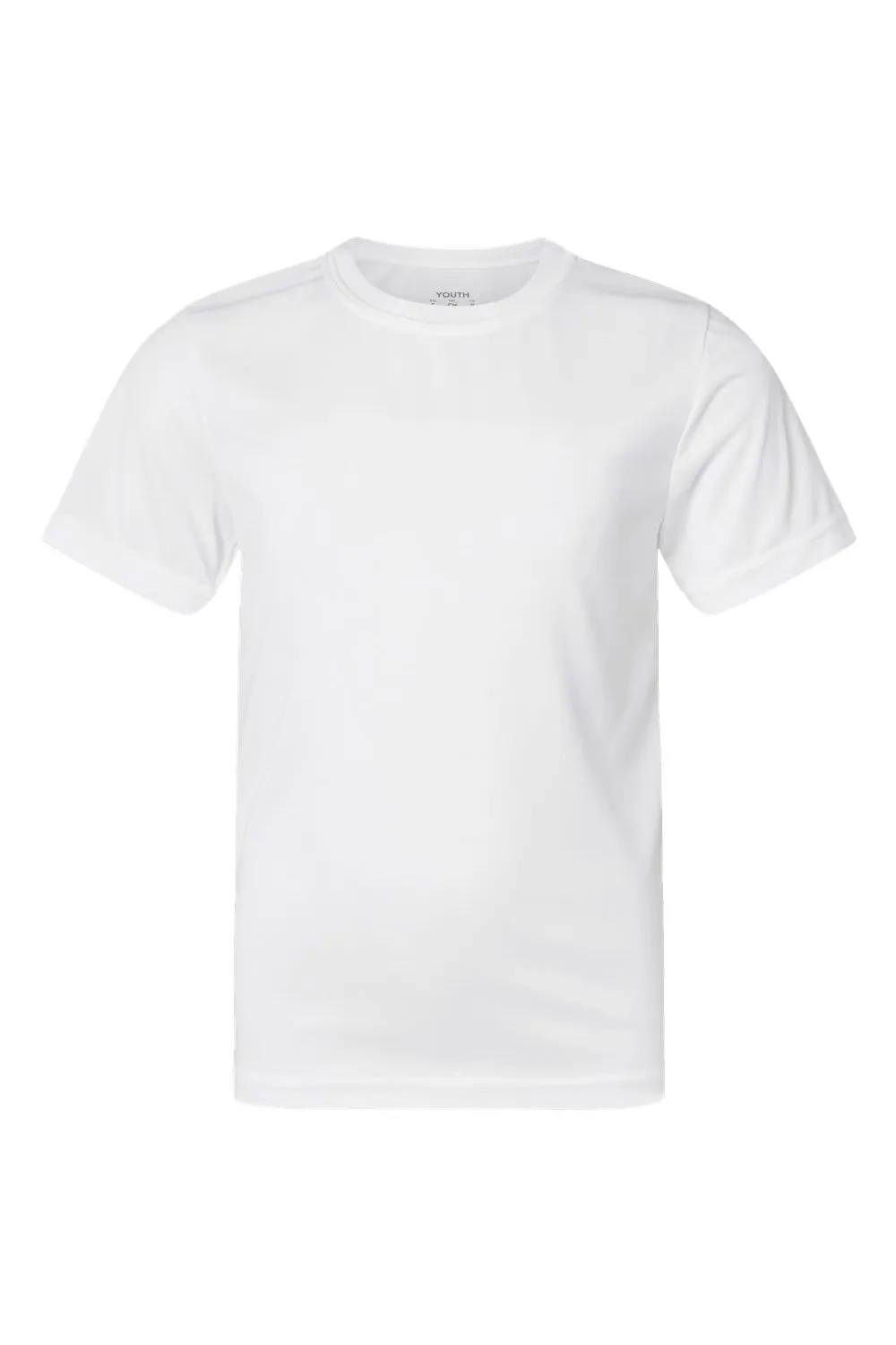 Augusta Sportswear T-shirt à manches courtes et col rond pour jeunes - Blanc - Technologie Nexgen d'évacuation de l'humidité
