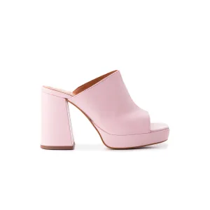 Avenida Cuir Rose Clair