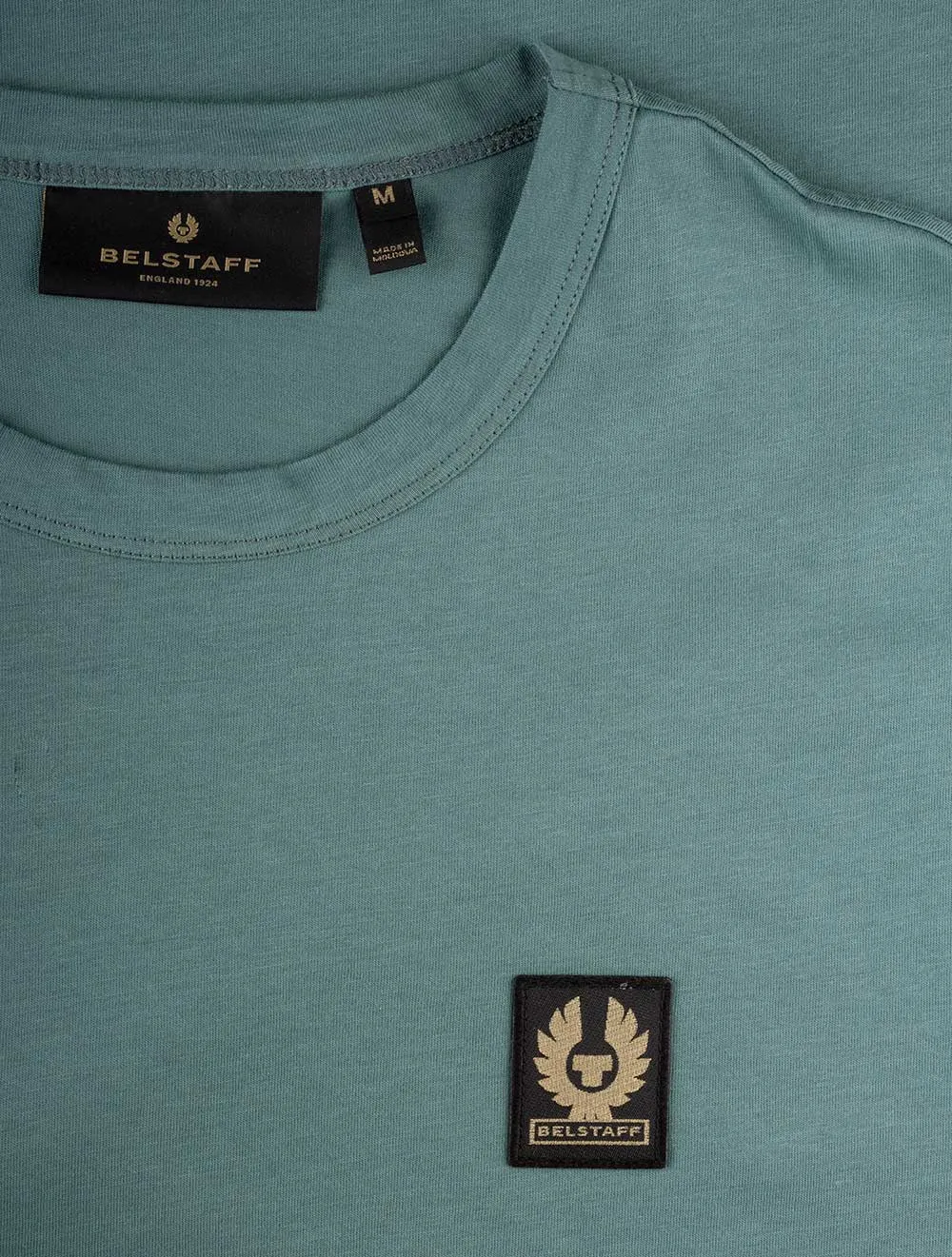 T-shirt basique délavé sarcelle