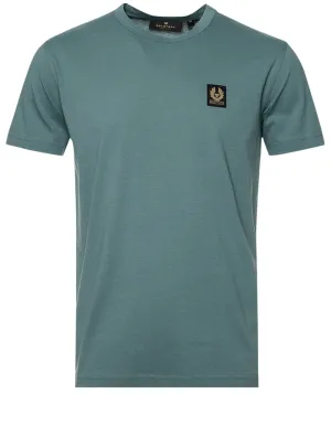 T-shirt basique délavé sarcelle