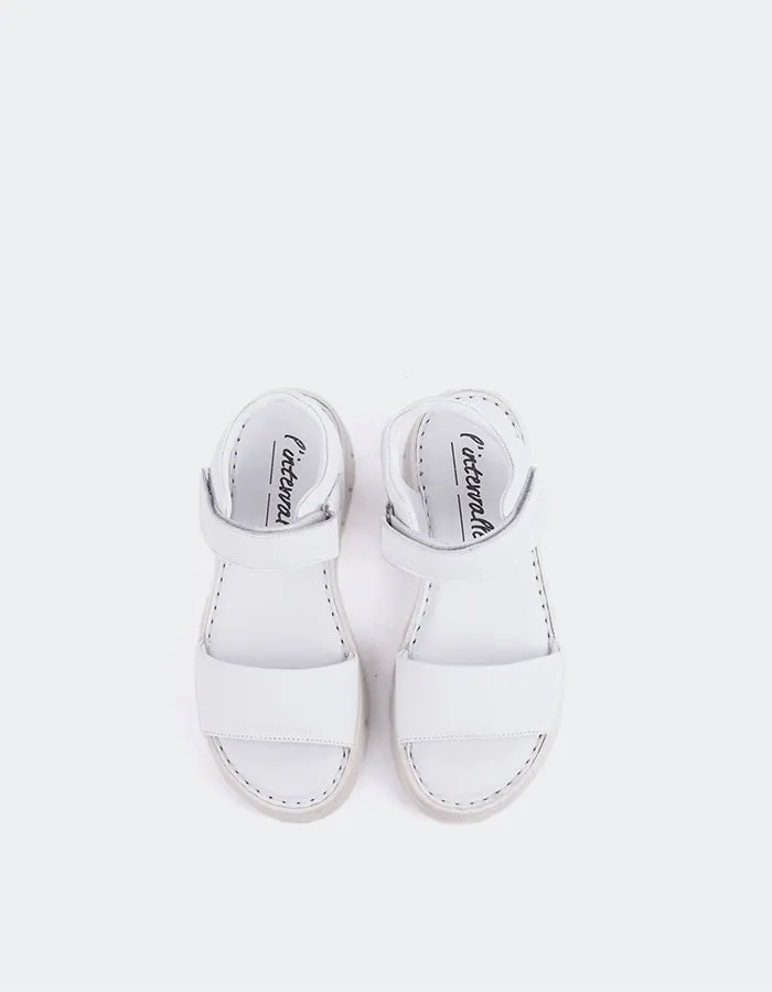 Belgrave Cuir Blanc