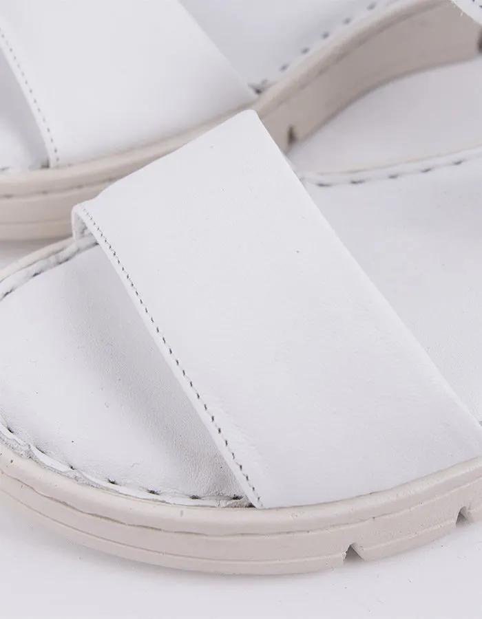 Belgrave Cuir Blanc