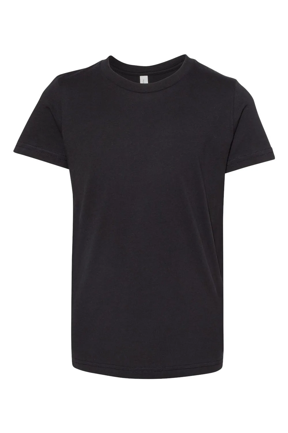 Bella   Canvas T-shirt à manches courtes et col rond pour jeunes - Noir vintage