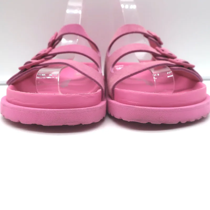 Birkenstock 1774 III Sandales Florida Slide en Suédine Rose Azalée Taille 40