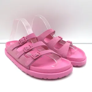 Birkenstock 1774 III Sandales Florida Slide en Suédine Rose Azalée Taille 40