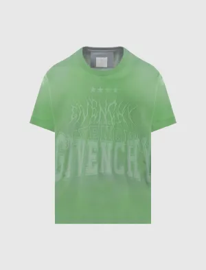 T-SHIRT COURT À MANCHES COURTES BOXY