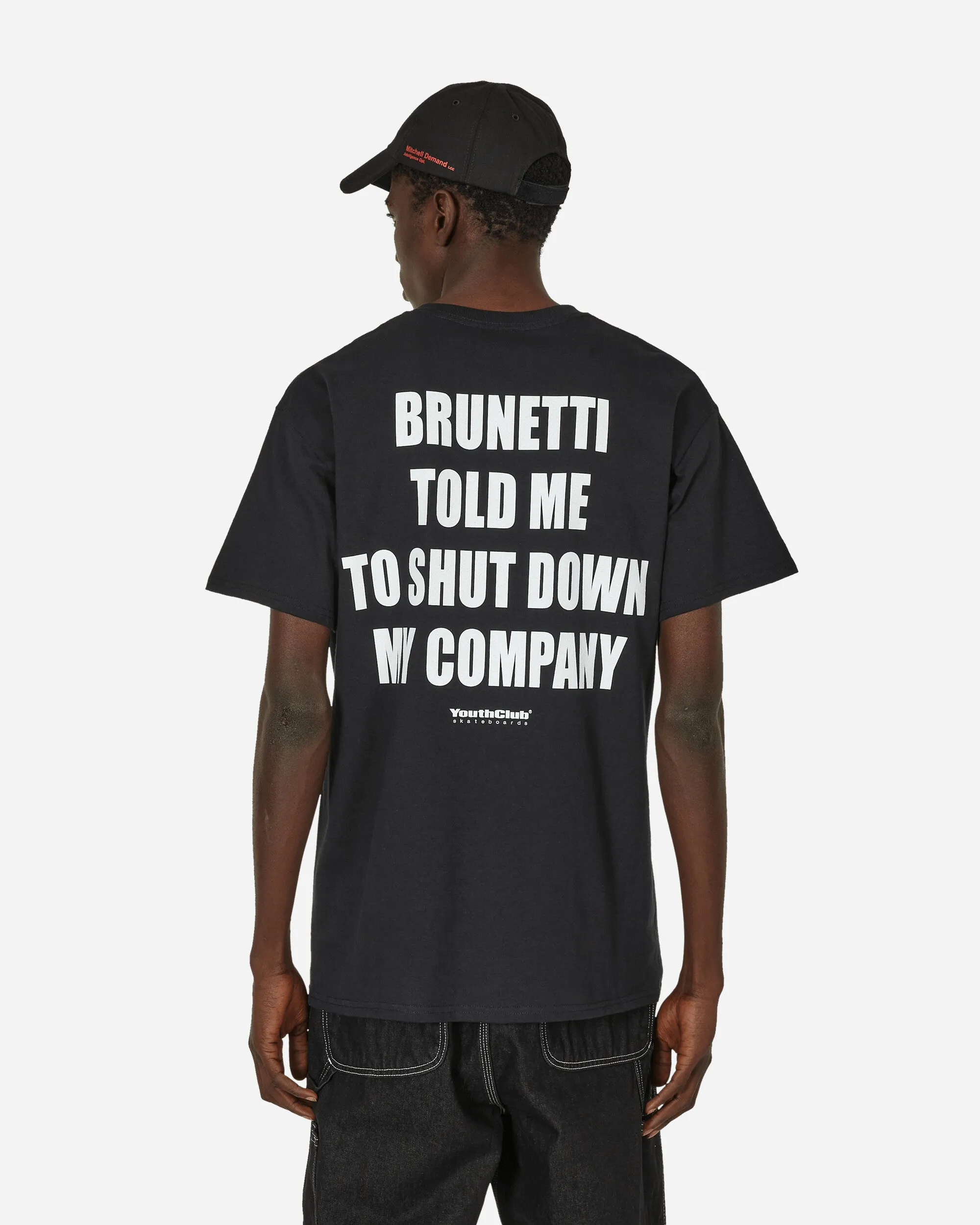 T-Shirt Brunetti Noir