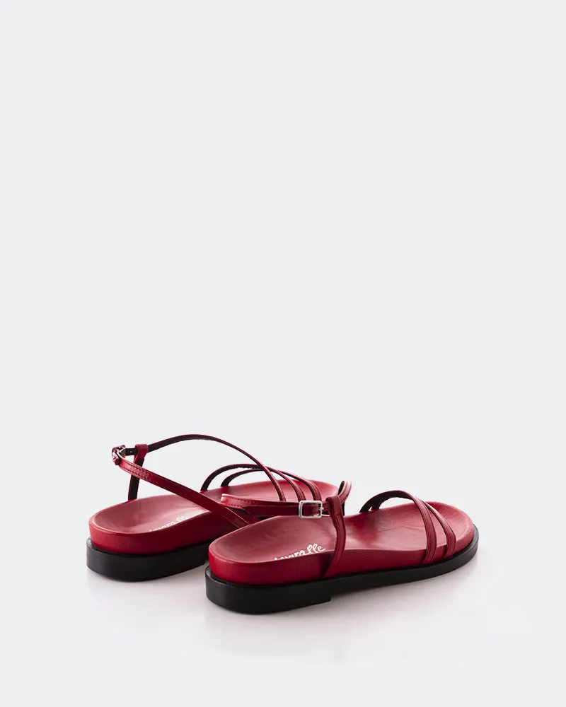 Cassiane Cuir Rouge