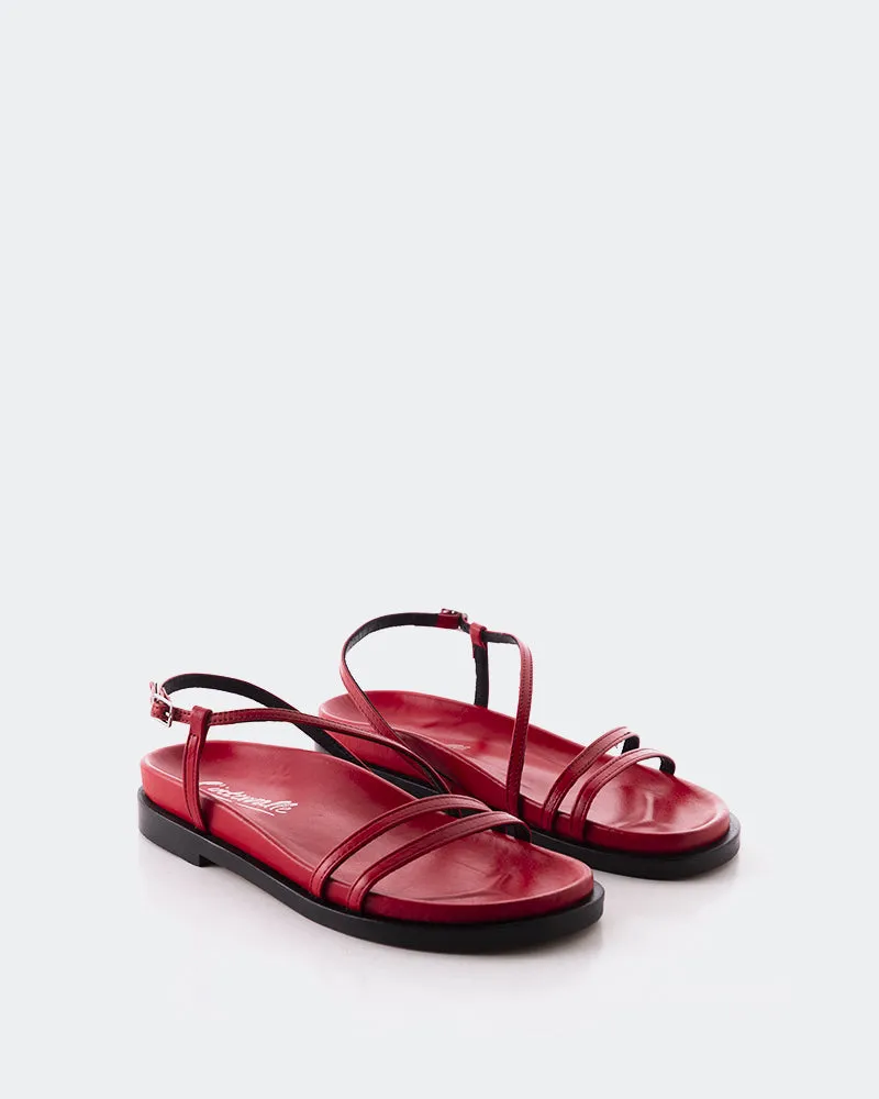 Cassiane Cuir Rouge