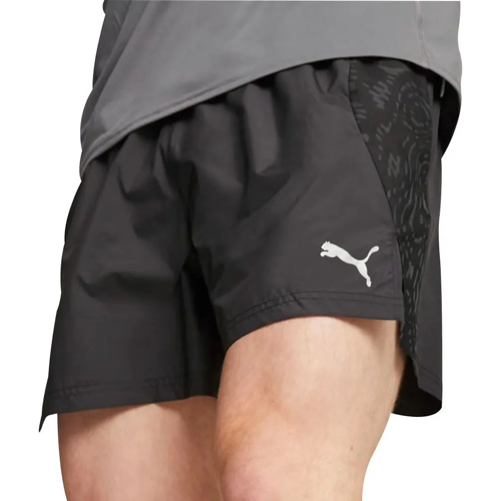 Vêtements Puma Homme Short de Course Puma Run 5 Pouces pour Homme - Noir