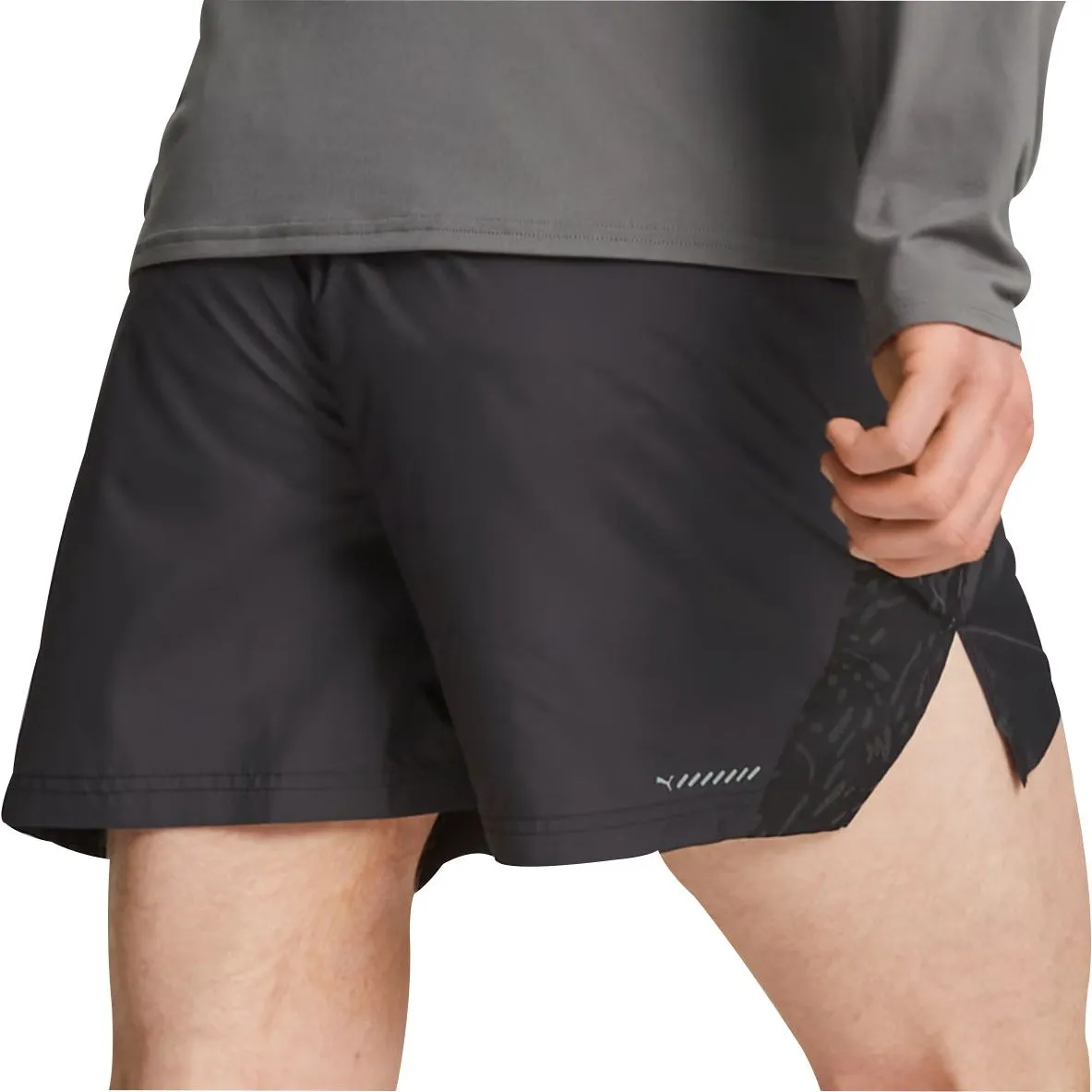 Vêtements Puma Homme Short de Course Puma Run 5 Pouces pour Homme - Noir