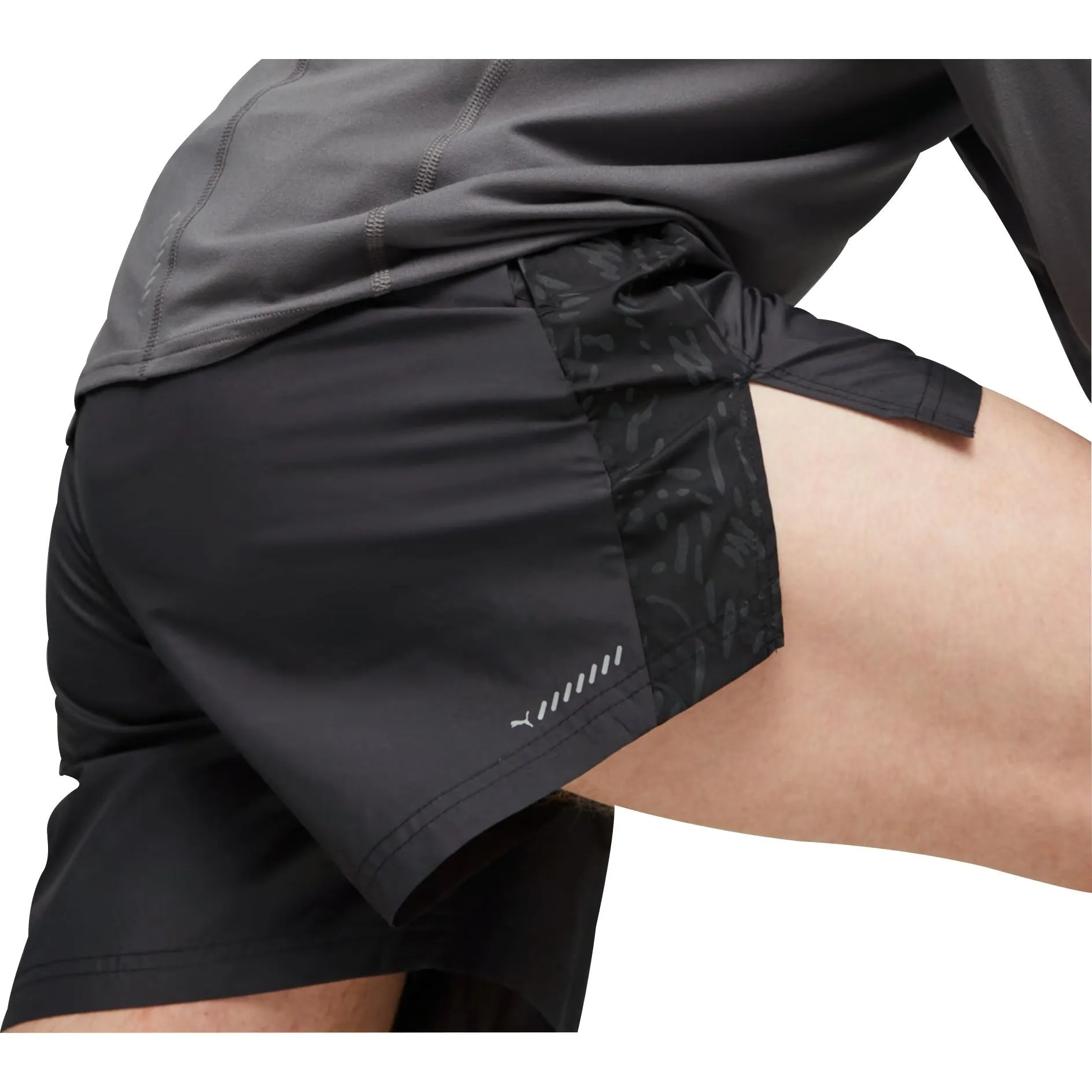 Vêtements Puma Homme Short de Course Puma Run 5 Pouces pour Homme - Noir