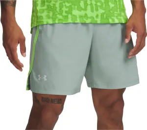 Vêtements Under Armour Homme Short de Course Under Armour Launch 7 Pouces pour Homme - Vert