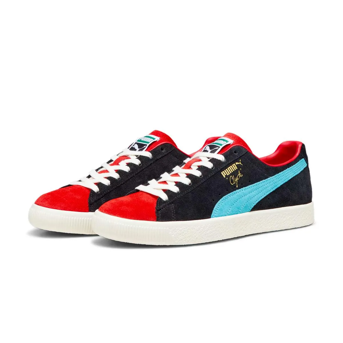 Clyde OG 'PUMA Noir Pour Toujours Rouge'