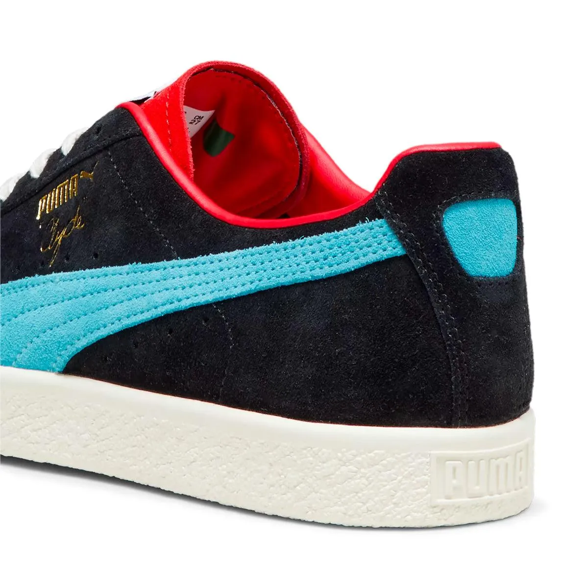 Clyde OG 'PUMA Noir Pour Toujours Rouge'
