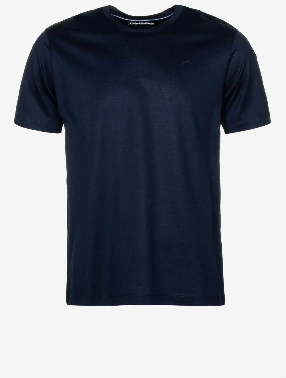 T-shirt en coton à manches courtes marine