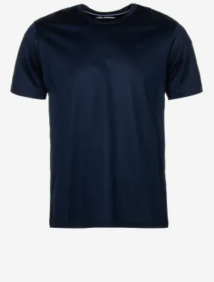 T-shirt en coton à manches courtes marine