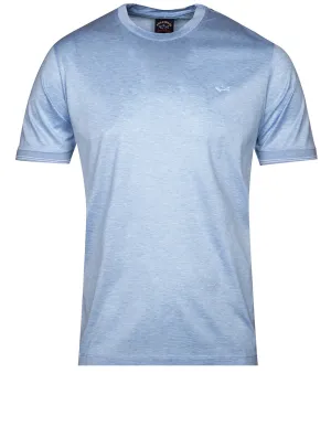 T-Shirt d'Équipage Bleu