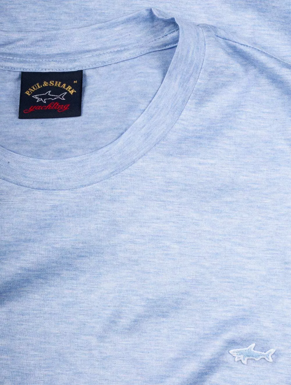 T-Shirt d'Équipage Bleu
