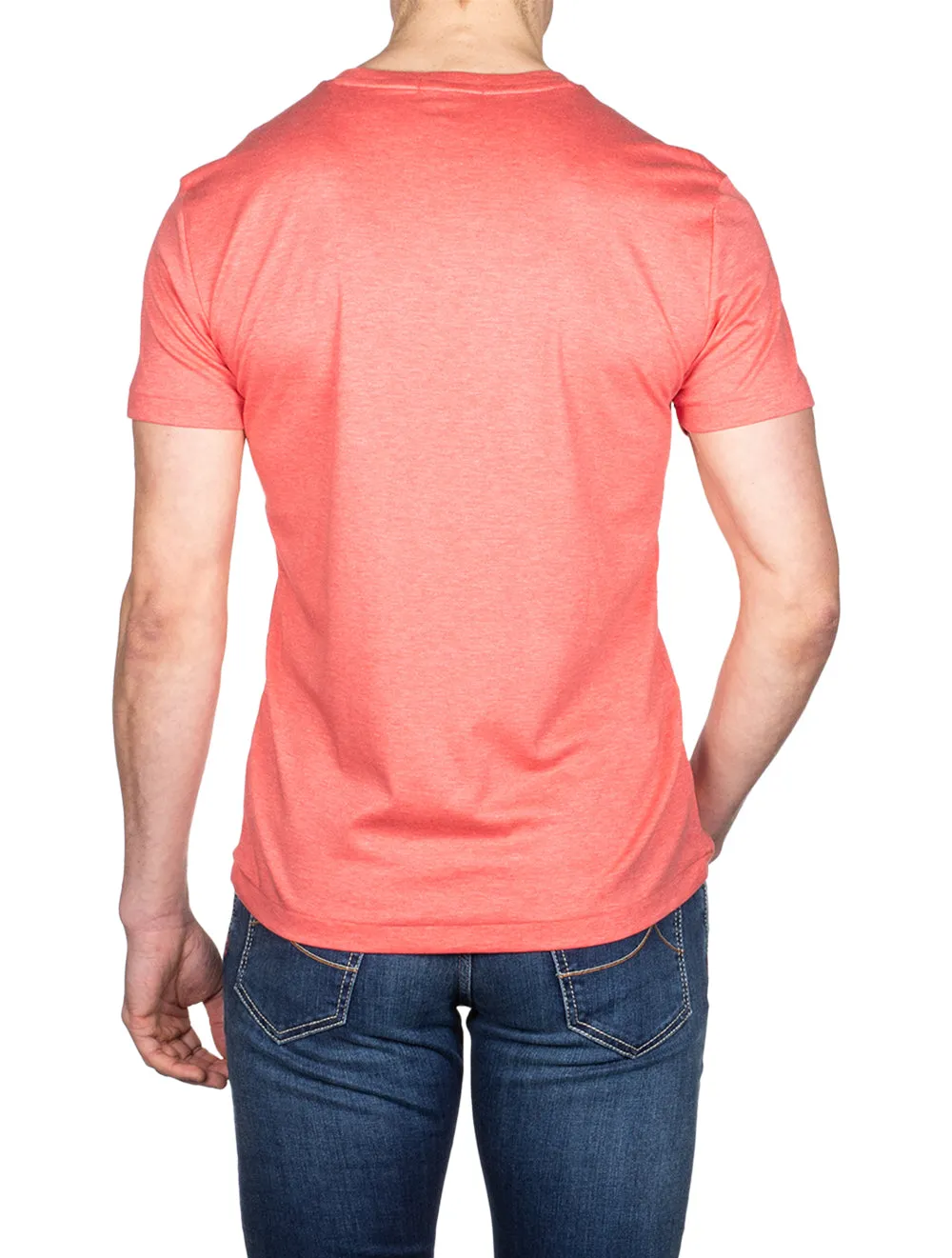 T-Shirt Personnalisé Slim Fit en Coton Doux Highland Rose Heather