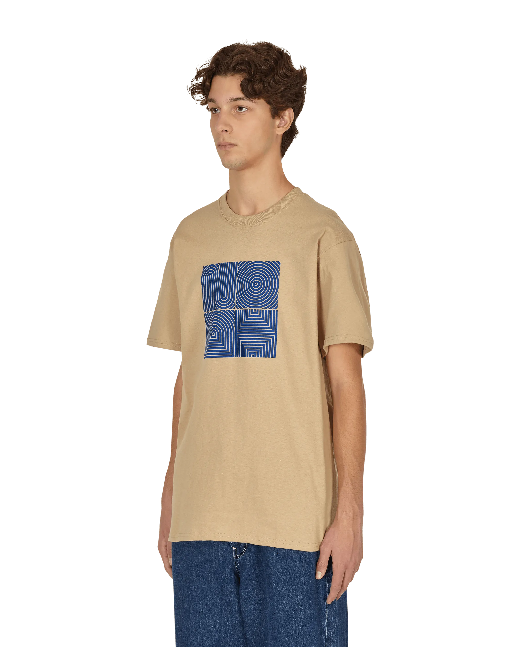 T-shirt Empreinte Marron