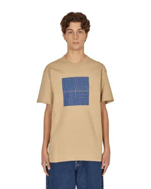 T-shirt Empreinte Marron