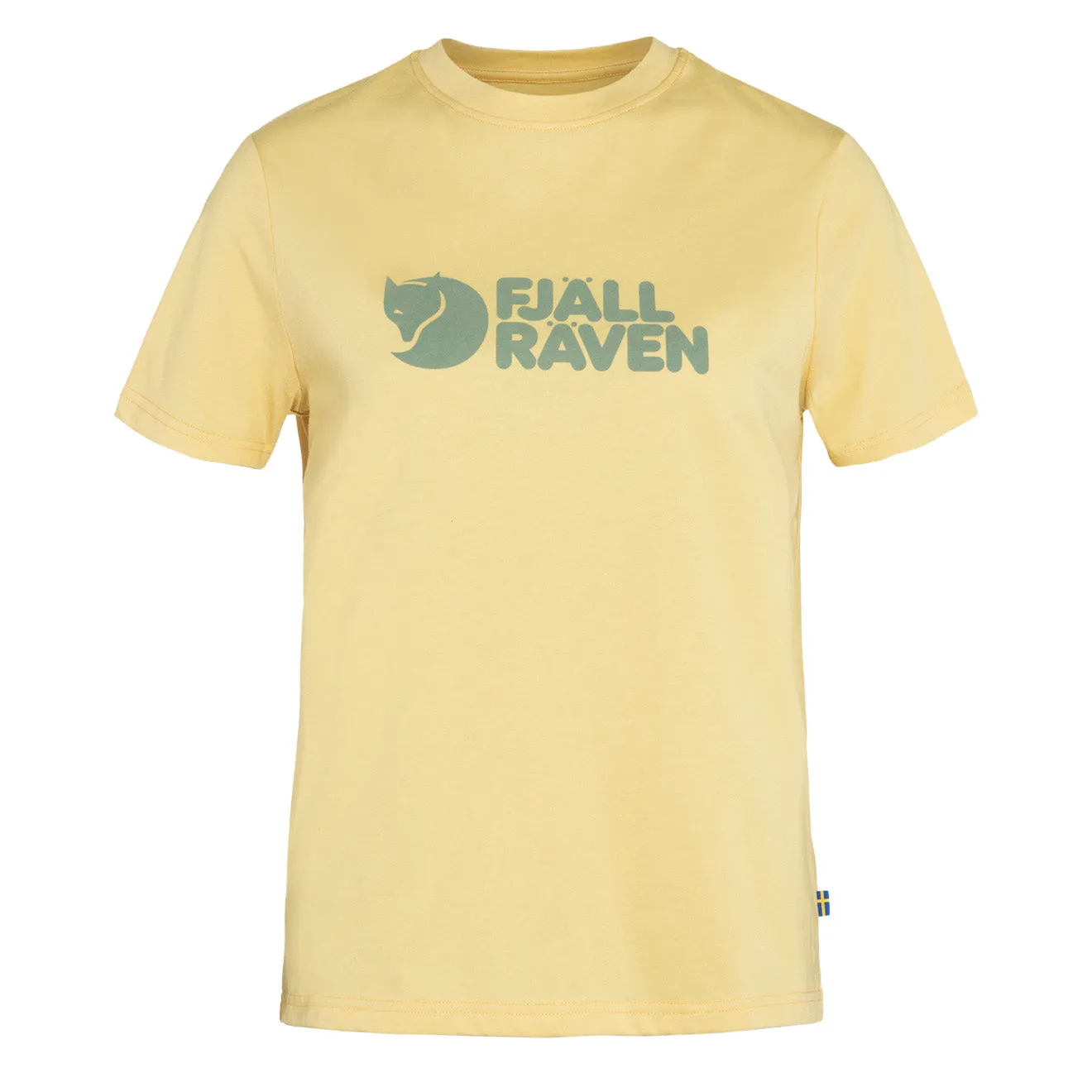 T-shirt à logo Fjallraven pour femme - Jaune Mais