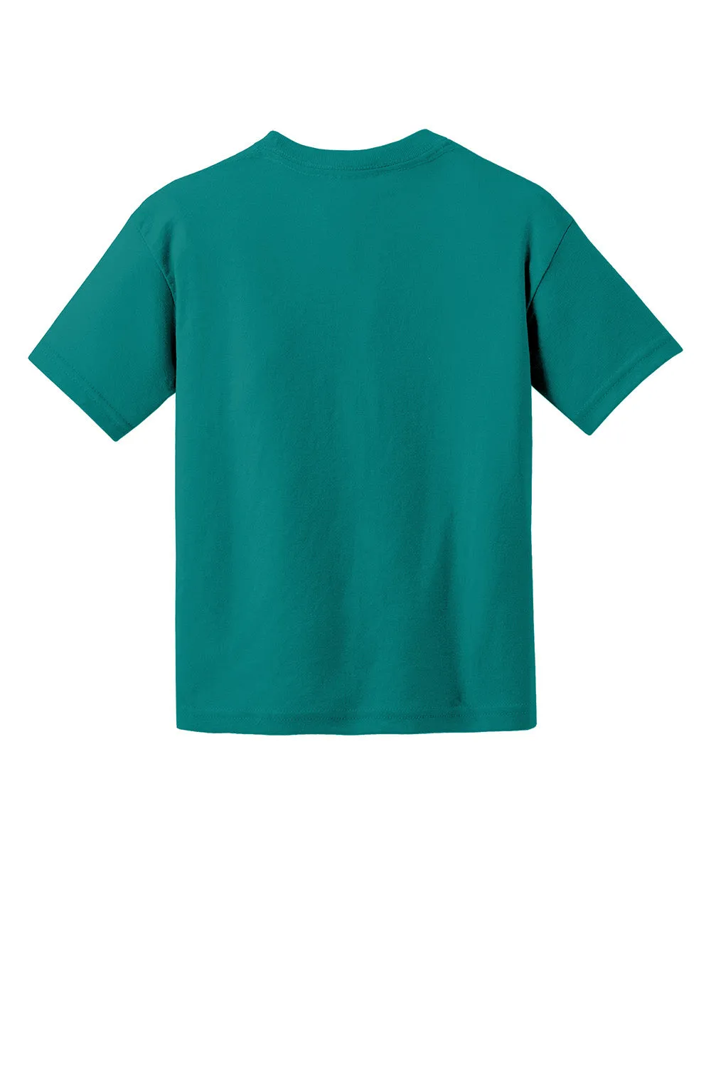 T-shirt à manches courtes et col rond pour jeunes Gildan DryBlend absorbant l'humidité - Vert Dôme de Jade