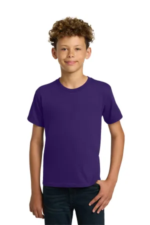 T-shirt à manches courtes pour jeunes Gildan - Violet