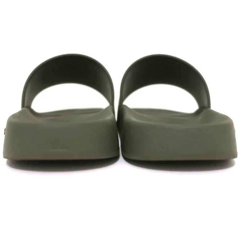 Givenchy Camo Pool Slides Vert Caoutchouc Taille 39 Sandales Plates