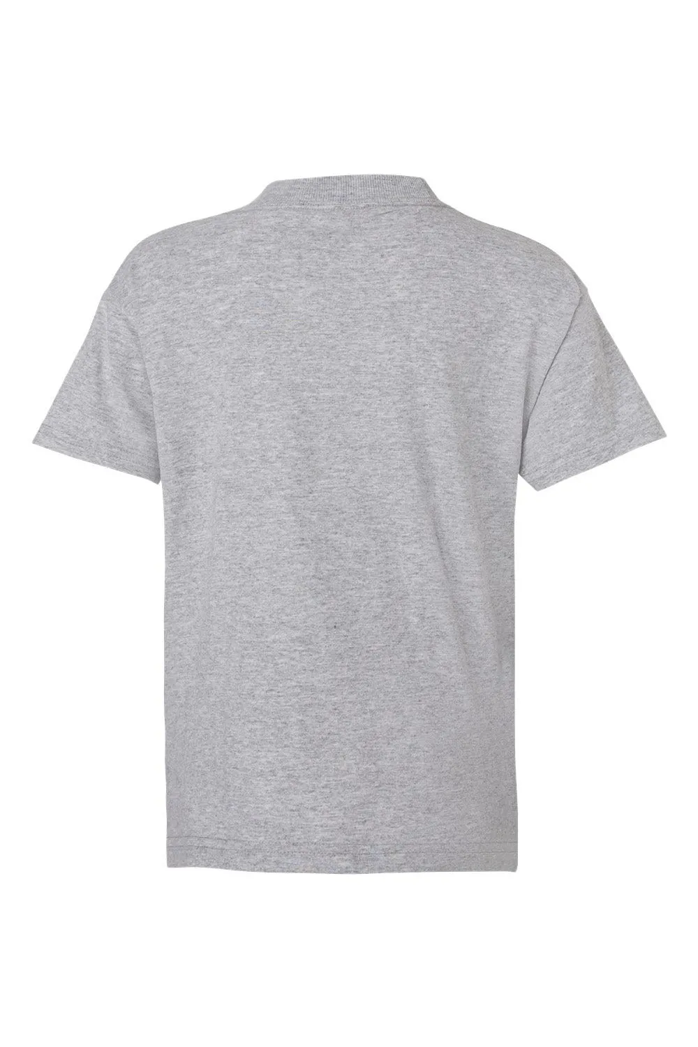 Hanes Youth T-shirt à manches courtes et col rond ComfortSoft - Gris acier clair