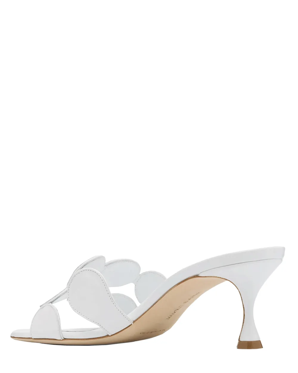 Haribalmu Sandale Circle-Cut 50 en Blanc