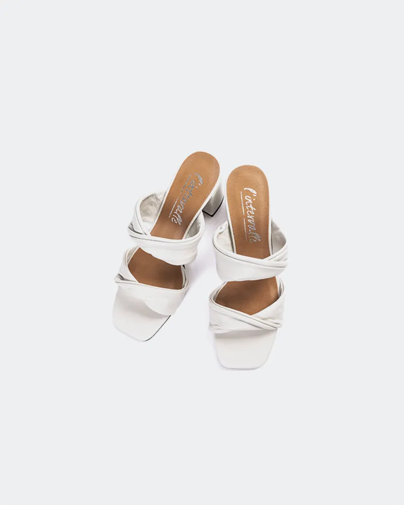 Hester Cuir Blanc Cassé